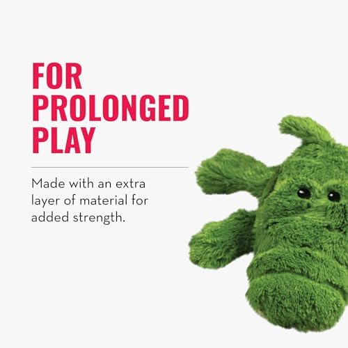 Kong Cozie Ali Alligator Plush Dog Toy, for Small Dogs - Image 6