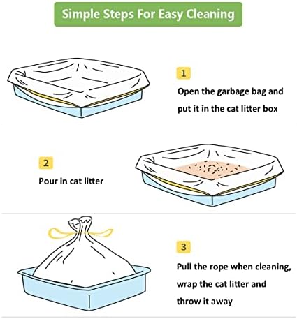 20 Count Small Cat Litter Box Liners - Image 6