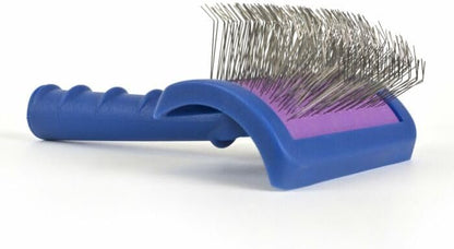 Show Tech Tuffer Than Tangles LongReach Medium, Slicker Brush for Dog Grooming, Dog Brush for Doodle Breeds, Dematting, Remove Undercoat - Image 5