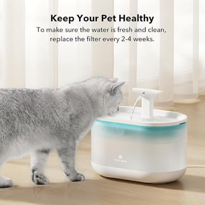 PETLIBRO 8 Packs Replacement Filters for Capsule Cat Water Fountain PLWF002, 4 Months Set of Replacement Filters for Ultra Quiet Pet Water Fountain - Image 5