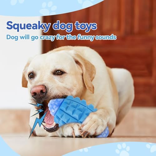 YINEYA Dog Toys for Aggressive Chewers, Tough Dog Chew Toys, Dark Blue - Image 6