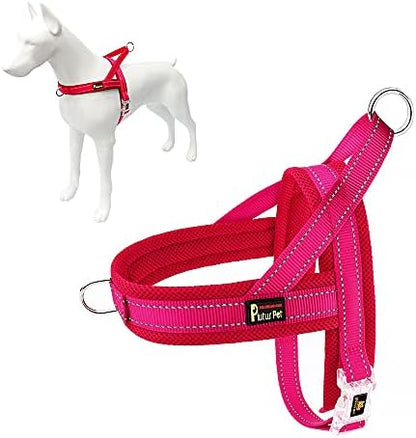 Plutus Pet No Pull Dog Harness for Large Dogs, Breathable Mesh Padded by PLUTUSPET