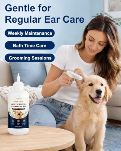 2 x 8 Fl Oz Dog Ear Cleaner Wax Removal - Image 3
