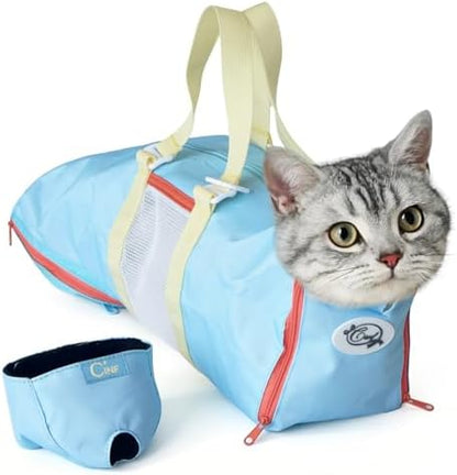 Cinf Cat Restraint Grooming Bag, Anti-Scratch Tool for Nail Trimming by Cinf