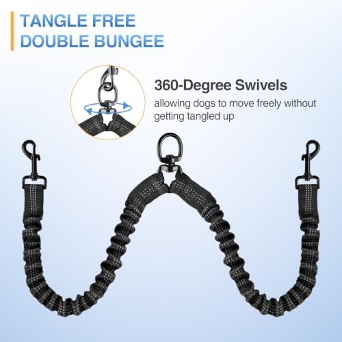 Kytely Dual Dog Leash, Hands Free Double Dog Leash - Image 6
