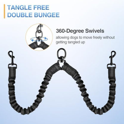 Kytely Dual Dog Leash, Hands Free Double Dog Leash - Image 6