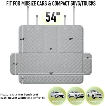 Dog Car Seat Cover for Back Seat, Waterproof 600D Oxford Protector - Image 2