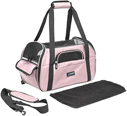 JESPET Soft-Sided Airline-Approved Dog & Cat Carrier Travel Bag - Image 4