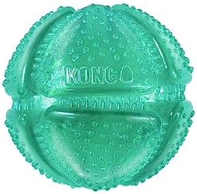 KONG Squeezz Dental Ball, Flexible Dental Chew Toy, for Medium/Large Dogs - Image 6