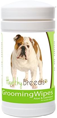 Healthy Breeds Bulldog Grooming Wipes 70 Count by HealthyBreeds