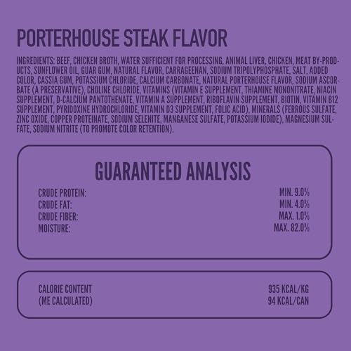 A Strong Heart Porterhouse Steak Flavor Dog Food Cups, 3.5oz, 12-Pk - Image 4