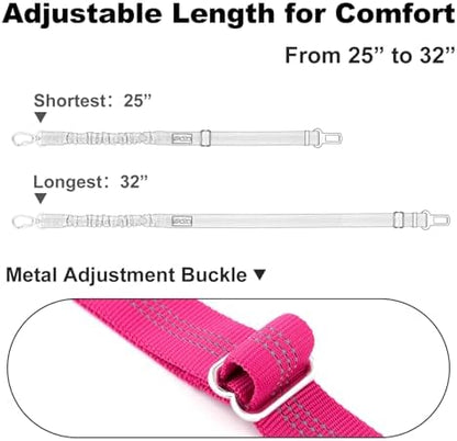 Dog Seat Belt for Car, Car Harness with Locking Aluminum Hook - Image 7