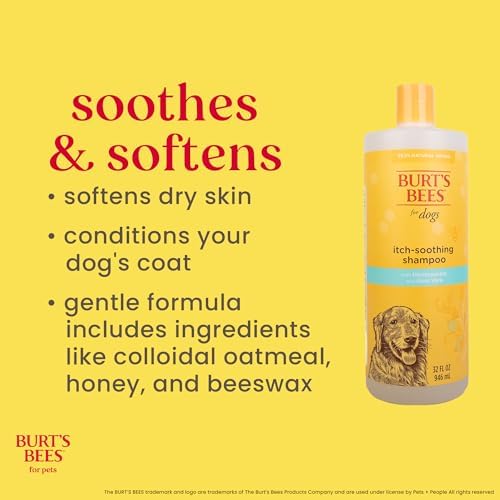 BURT'S BEES FOR PETS Itch Soothing Dog Shampoo, Honeysuckle, 32 Fl Oz - Image 3