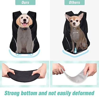 YUDODO Dog Front Carrier Backpack, Adjustable Breathable Dog Backpack - Image 7