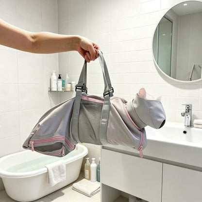 Cinf Cat Restraint Grooming Bag, Anti-Scratch Tool for Nail Trimming - Image 4