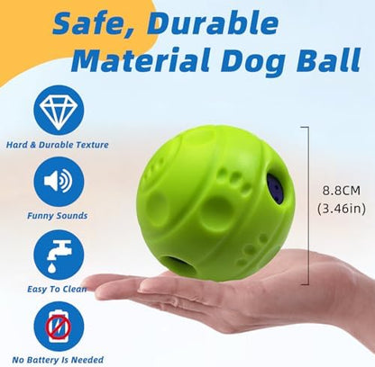 Dog Toys Ball, Interactive, M, 3.46 in (8.8 cm) - Image 4