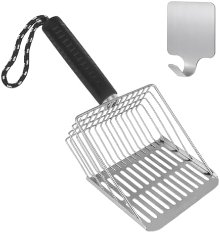 Metal Cat Litter Scoop, Stainless Steel Litter Scooper for Litter Box by Unknown