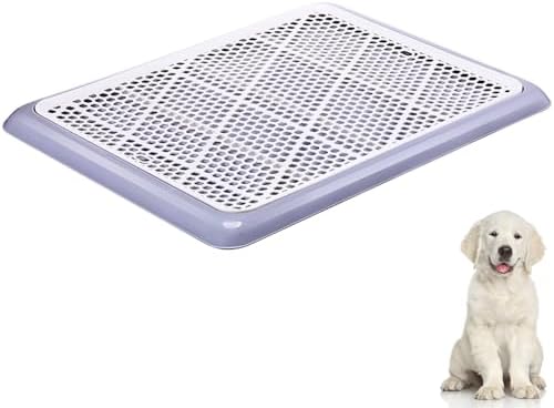 Mifoci Dog Pee Pad Holder Tray with Mesh Potty Training, 25.59 x 18.90 Inch by Mifoci