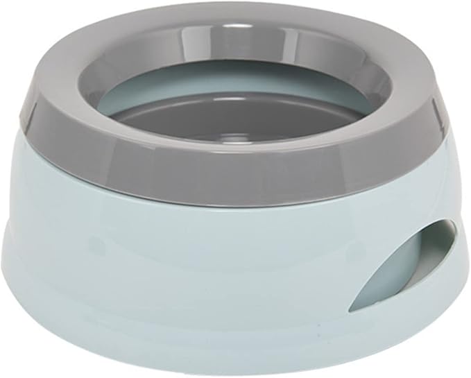 Dog Water Bowl,No-Spill Pet Water Bowl,Non Slip Bottom,750mL/25oz Slow Water Feeders,for Dogs,Cats
