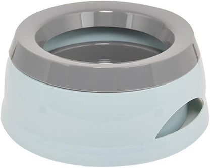 Dog Water Bowl,No-Spill Pet Water Bowl,Non Slip Bottom,750mL/25oz Slow Water Feeders,for Dogs,Cats