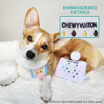 Haute Diggity Dog Chewy Vuiton Handbag Plush Dog Toy, Designer Parody Toy - Image 5