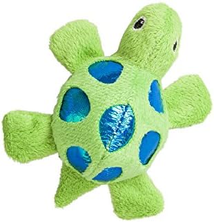 SPOT Shimmer Glimmer Turtle- Cat Toy with Catnip by SPOT