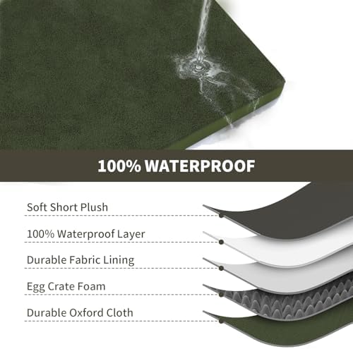 Orthopedic Waterproof Dog Bed for Small Dogs and Cats - Image 4
