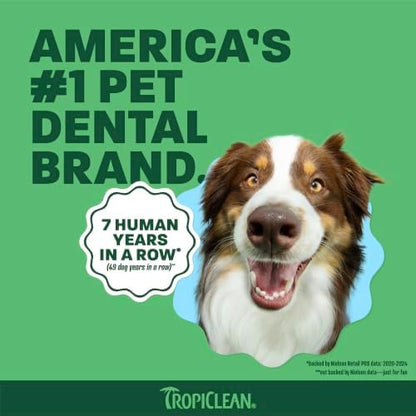 TropiClean Fresh Breath Dog Tooth Brushing Kit, Peanut Butter Flavor - Image 7