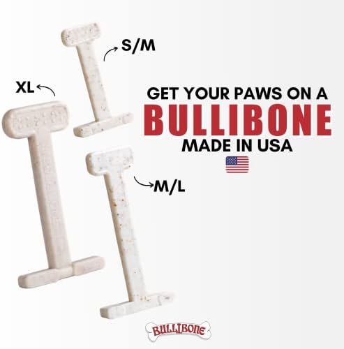 Bullibone Nylon Dog Chew Toy for Aggressive Chewers - Dental Hygiene Bone with Bacon Flavor, Durable Tough Chew Toys for Small Dogs, Indestructible Dog Bone - Single - Image 5