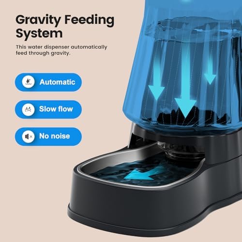 Automatic Dog Water Dispenser, Stainless Steel Bowls Feeder, 100% BPA-Free - Image 4