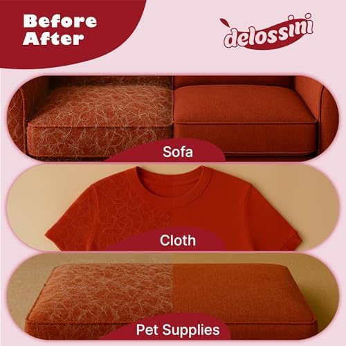 Pet Hair Removal Glove, Reusable Electrostatic Pet Hair Remover Glove for Cat & Dog, Washable 4 Finger Upgraded Version Pet Hair Mitt for Couch, Furniture, Car Seat - 1 PCS - Image 6