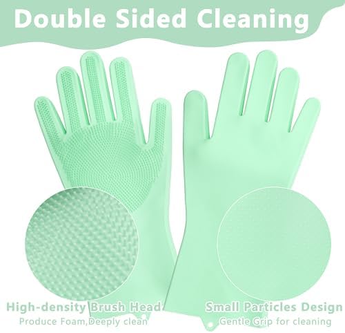 Pet Grooming Gloves—Dog Washing Gloves with High-Density Teeth - Image 4