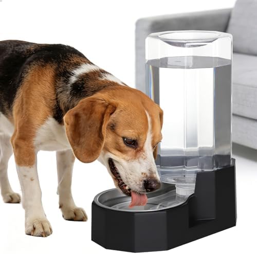 Sfozstra 8L Large Dog Water Dispenser: Gravity Pet Water Station by Sfozstra