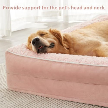 BFPETHOME Orthopedic Washable Dog Bed, Sleeping Couch for Large Senior Dogs - Image 2