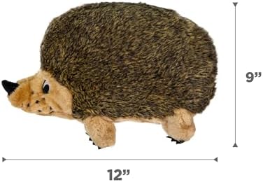 Outward Hound Hedgehogz Plush Dog Toy, Squeaks & Grunts, XL, 12" x 9" - Image 6