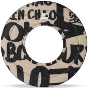 OllyDog Mini Super Flyer, Dog Flying Disc – Floating Fetch Toy, Soft on Teeth, Eco-Friendly Recycled Material, Lightweight, for Small & Medium Dogs (Ciao, 9") by OllyDog