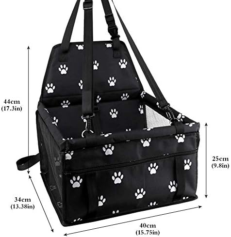 Petbobi Dog Car Seat for Small Dogs and Cats up to 15 lbs, Portable Booster - Image 6
