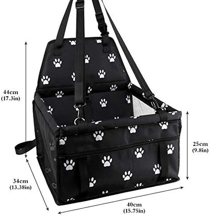 Petbobi Dog Car Seat for Small Dogs and Cats up to 15 lbs, Portable Booster - Image 6
