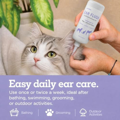 Ear Flush for Dogs, Cats and Horses, 0.15% Ketoconazole - Image 6