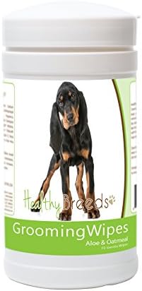 Healthy Breeds Black and Tan Coonhound Grooming Wipes 70 Count by HealthyBreeds
