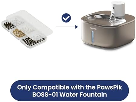 PawsPik BOSS-01 Dog & Cat Water Fountain Replacement Filters, 8 Count - Image 5