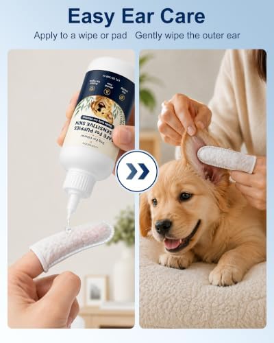 Dog Ear Cleaner, Gentle Daily Ear Care, 7.8 Fl Oz 2 Bottles - Image 6