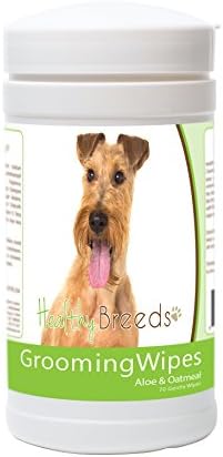 Healthy Breeds Irish Terrier Grooming Wipes 70 Count by HealthyBreeds
