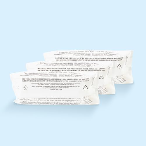 DOG by Dr Lisa - Dog Wipes - Plant-Based, Natural Bathing Wipes for Dogs - Made from 100% Compostable Bamboo - Vet-Created - Vegan, Non-Toxic - 240 Count - Image 2