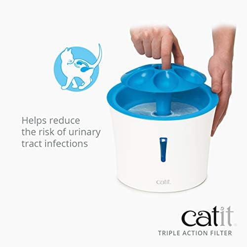 Catit Triple Action Replacement Original Water Fountain Filters, 12 Pack - Image 2