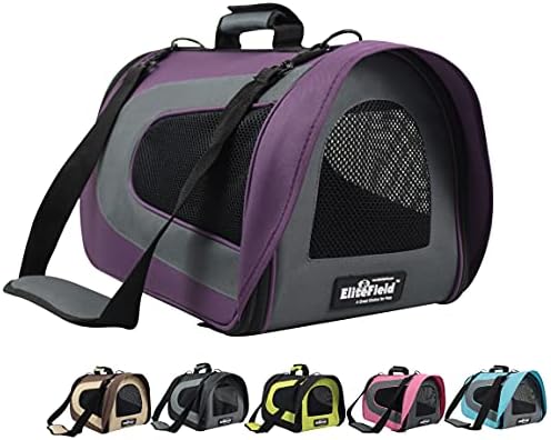 EliteField Deluxe Soft Pet Carrier for Cats and Dogs (3-Year Warranty) by EliteField