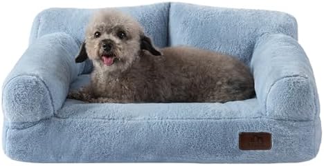 Hollypet Small Dog Large Cat Bed Puppy Couch Beds for Pets up to 25 lbs - Image 2