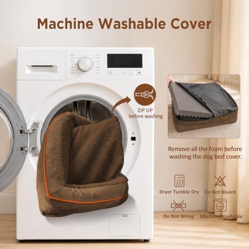 Comfort Expression Waterproof Orthopedic Dog Bed for Medium Size Dog - Image 5