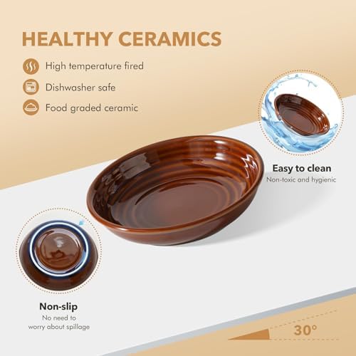 Havniva Ceramic Cat Bowls, Cat Food Bowls Whisker Friendly - Image 3