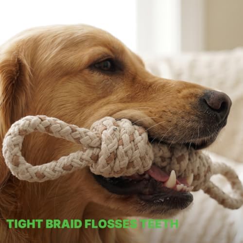 Tug of War Dog Toy, Dog Toys for Aggressive Chewers, Tough Dog Toys - Image 3